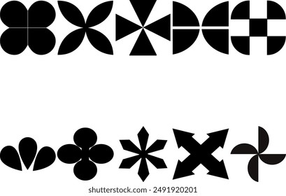 Streetwear Y2k Element Shape Set