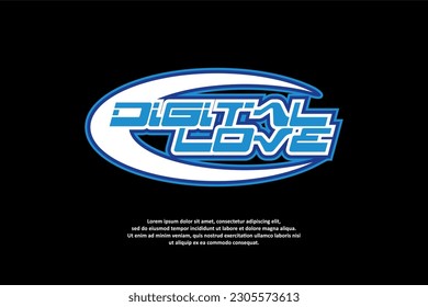 streetwear y2k template design element for printing