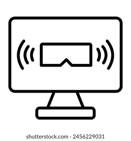 Diseño de iconos de línea de Vector