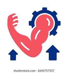 Strenght Icon Element For Design