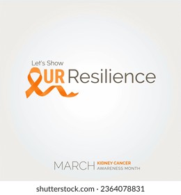 Strength in Art Vector Background Kidney Cancer