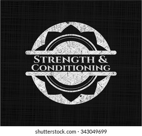 Strength and Conditioning on blackboard