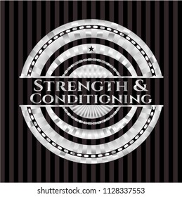 Strength and Conditioning silver emblem
