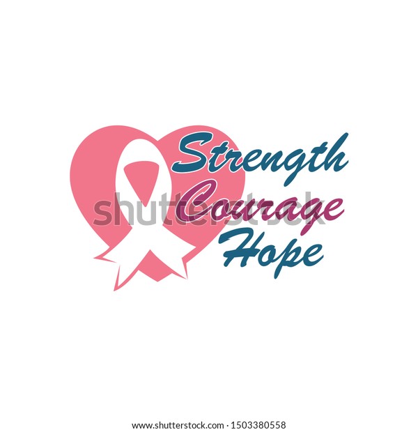 Details about   Hope Courage Strength Breast Cancer Awareness Novelty Aluminum Metal Sign 