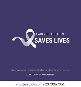Strength in Every Detail. Vector Background Lung Health