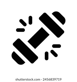 strength icon. vector glyph icon for your website, mobile, presentation, and logo design.