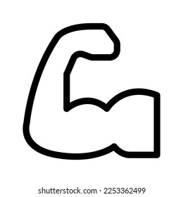 Strength Icon Vector Symbol Design Illustration