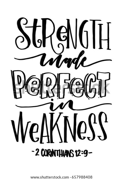 strength calligraphy