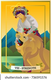 strength tarot card