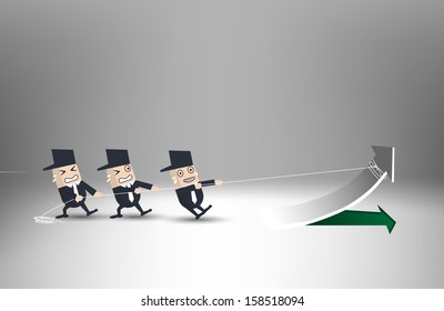 Strength of teamwork - Cooperation