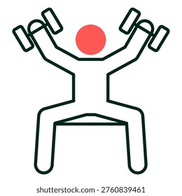 Strength Training icon, Increase Muscle Strength and Power with Progressive Resistance and Strength Training Workouts, Build a Stronger Leaner Body and Boost Metabolism with Effective Strength Training Programs icon