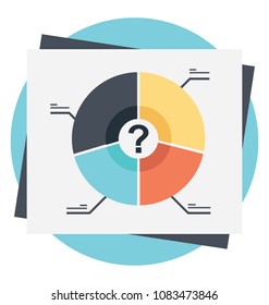 
Strength weakness threats and opportunities flat vector icon
