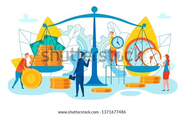 Strengths Weaknesses Team Cartoon Vector Men Stock Vector (Royalty Free ...