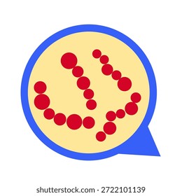 Streptococcus suis infection concept. vector Illustration