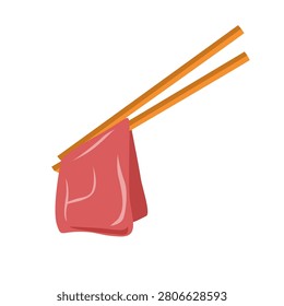 Streptococcus suis infection concept. vector Illustration
