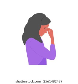 Stress, Cardiovascular Disease Illustration Icon