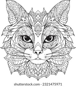 Stress free mandala coloring pages 