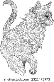 Stress free mandala coloring pages 