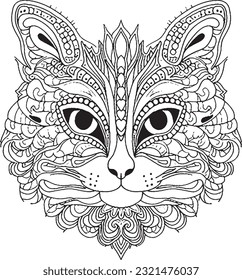 Stress free mandala coloring pages 