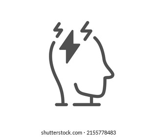 Stress Icon Anxiety Depression Sign Mental Stock Vector (Royalty Free ...