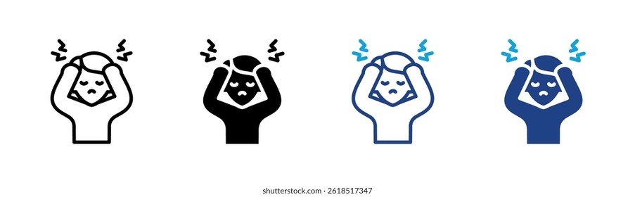 Stress Icon Element For Design