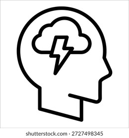 Elemento de icono de tensión para el diseño