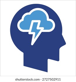 Stress Icon Element For Design