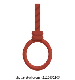 Stress loop icon cartoon vector. Panic attack. Mental anxiety