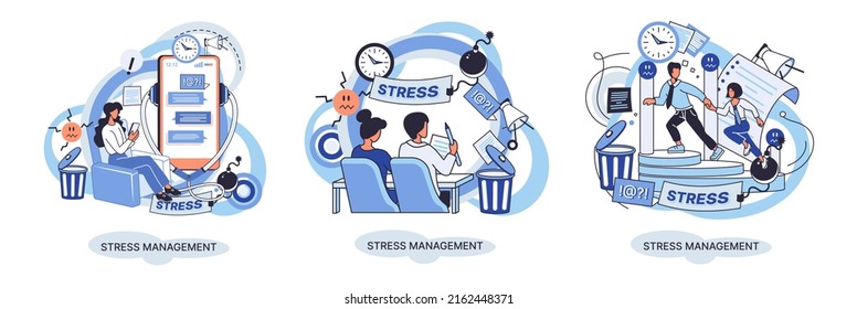 Stress management abstract metaphor, pressure control, depression, emotional tension, mental health management, physical and psychological stress. Way to lead an active, productive and fulfilling life