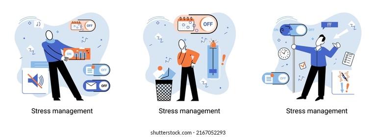 Stress management abstract metaphor, pressure control, depression, emotional tension, mental health management, physical and psychological stress. Way to lead an active, productive and fulfilling life