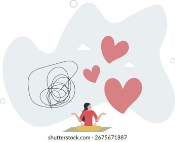 Manejo del estrés: equilibrio entre la concentración en el trabajo y la salud mental, el equilibrio entre la vida laboral y la vida privada o la meditación y la relajación.