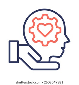 Stress Management Icon Element for Design