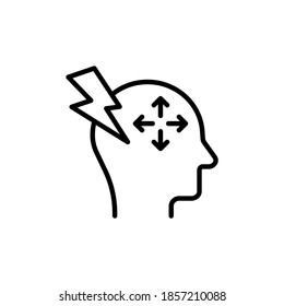 Stress Resistance icon in vector. Logotype