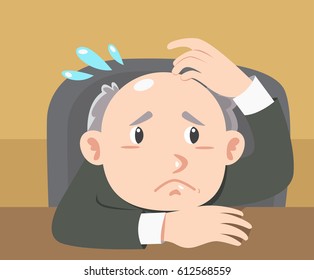 Stressed Manager