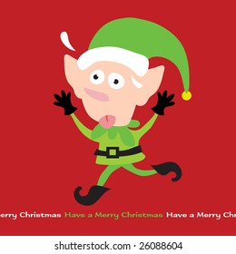 Stressing Elf Vector (removable text)