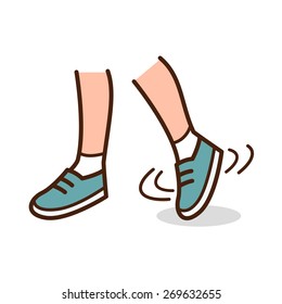Stretch of ankle