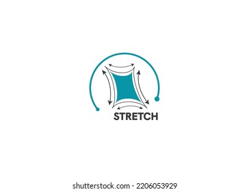 Stretch Icon Vector Design Mattress Protector Icon