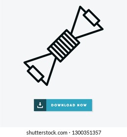 Stretch vector icon