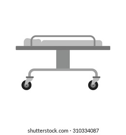 Stretcher, ambulance, medical icon vector image. Can also be used for transport, transportation and travel. Suitable for mobile apps, web apps and print media. 