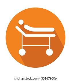 
Stretcher Colored Vector Icon
