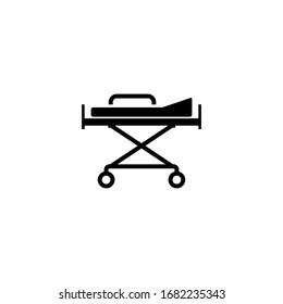 Stretcher concept vector illustration icon