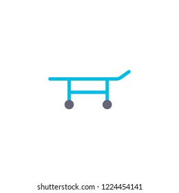 stretcher flat icon