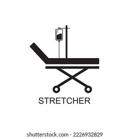 stretcher icon , medical icon vector