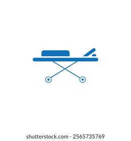 Stretcher icon Thin line illustration set