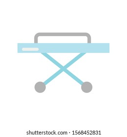 stretcher medical equipment isolated icon vector illustration design