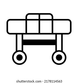 stretcher Modern concepts design, vector illustration