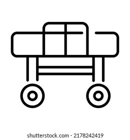 stretcher Modern concepts design, vector illustration