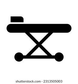 Stretcher Vector Glyph Icon For Personal And Commercial Use.
