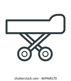 Stretcher Vector Icon