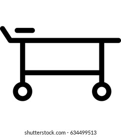 Stretcher Vector Icon